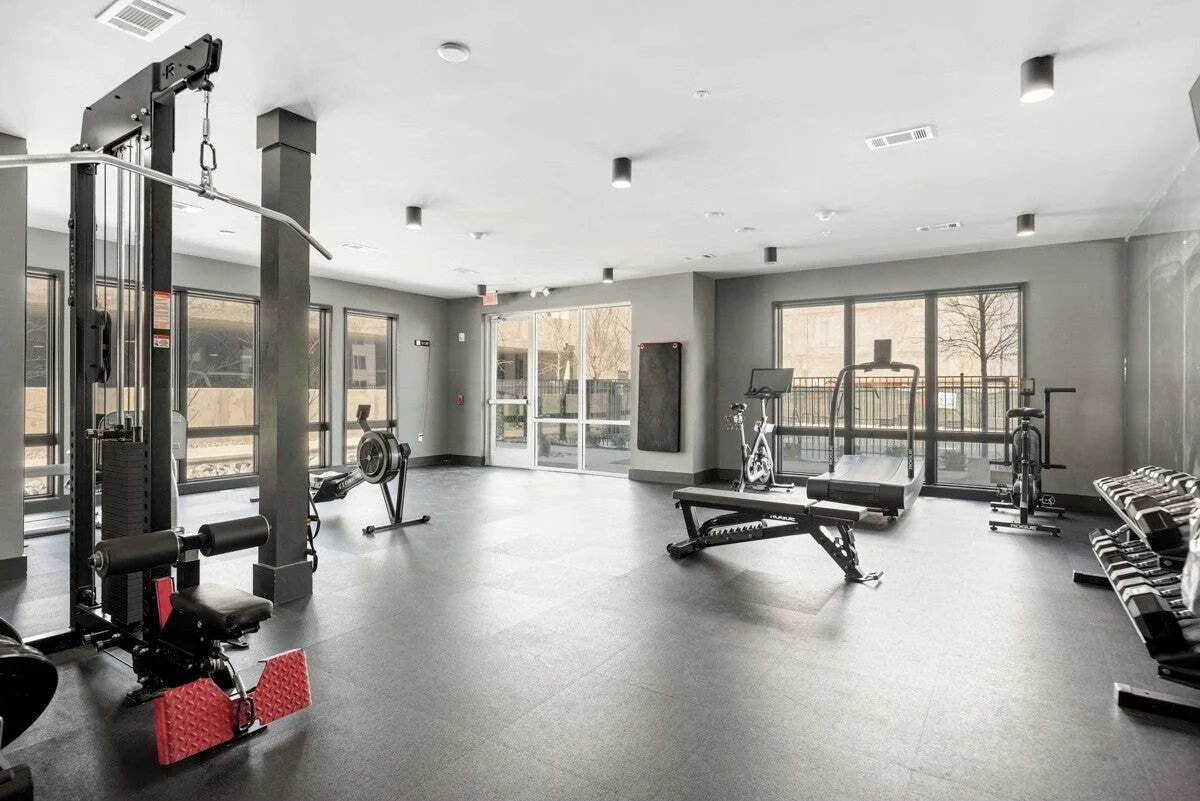 Fitness center available to guests